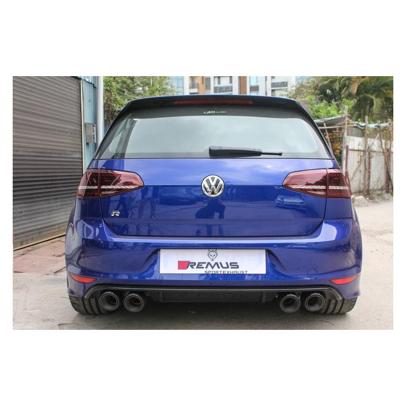 REMUS Catback Exhaust Golf 7R - Non Resonated